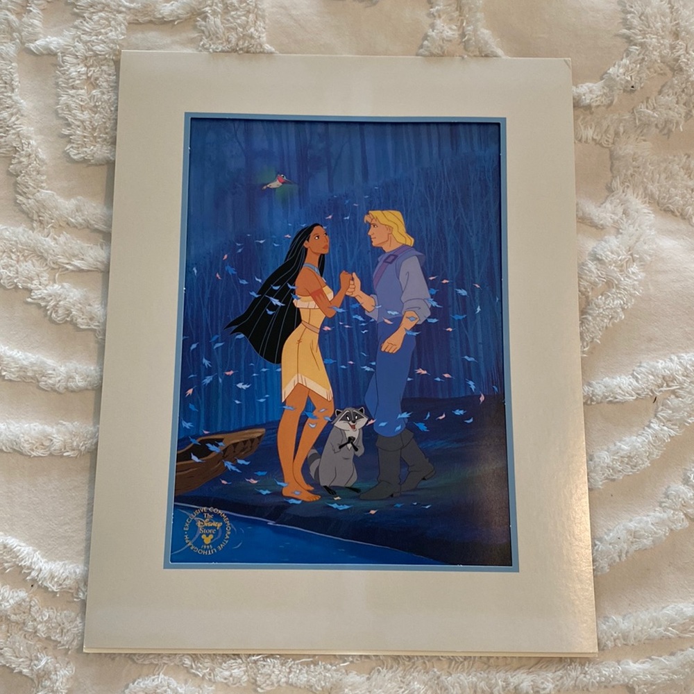 Pocahontas exclusive commemorative lithograph-1995